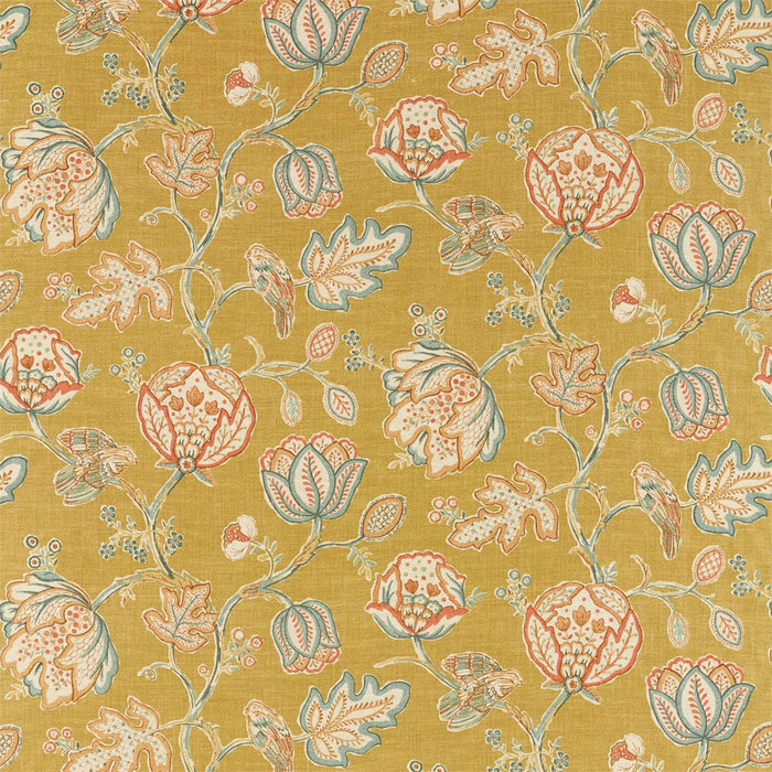 Morris & Co Theodosia Saffron Fabric Sample DM5F226595