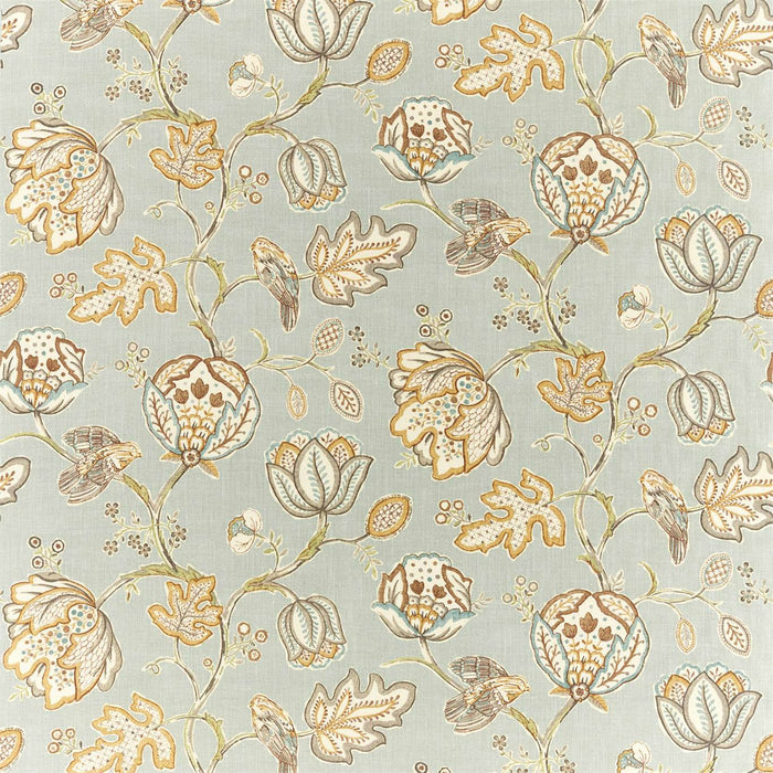 Morris & Co Theodosia Grey Fabric Sample DM5F226596