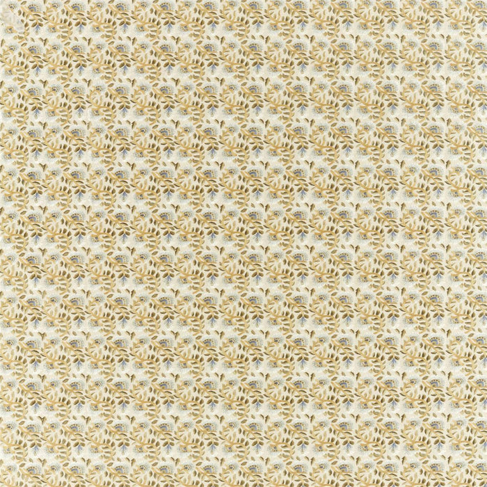 Morris & Co Wardle Embroidery Bayleaf / Manilla Fabric Sample DM5F236820