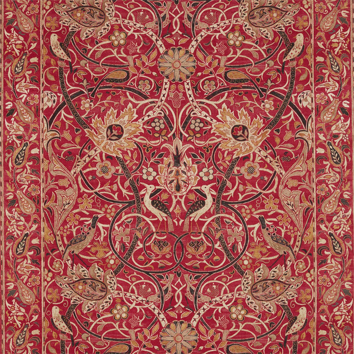 Morris & Co Bullerswood Paprika/Gold Fabric Sample DMA4226392