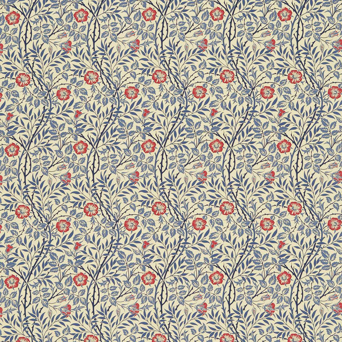 Morris & Co Sweet Briar Blue PR7421/5 Fabric Sample DMC130202