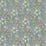 Morris & Co Golden Lily Mineral Blues Fabric Sample DMI1G3204