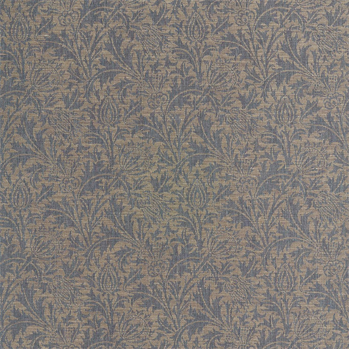 Morris & Co Thistle Weave Slate Fabric Sample DMLF236845
