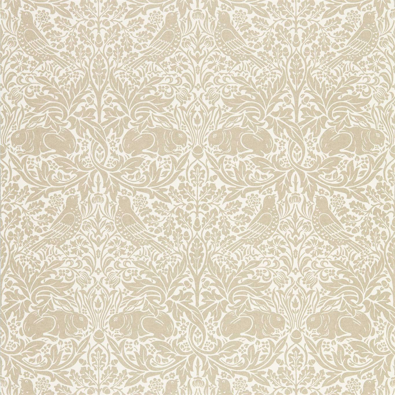 Morris & Co Pure Brer Rabbit Linen 216531 Wallpaper Sample DMPN216531