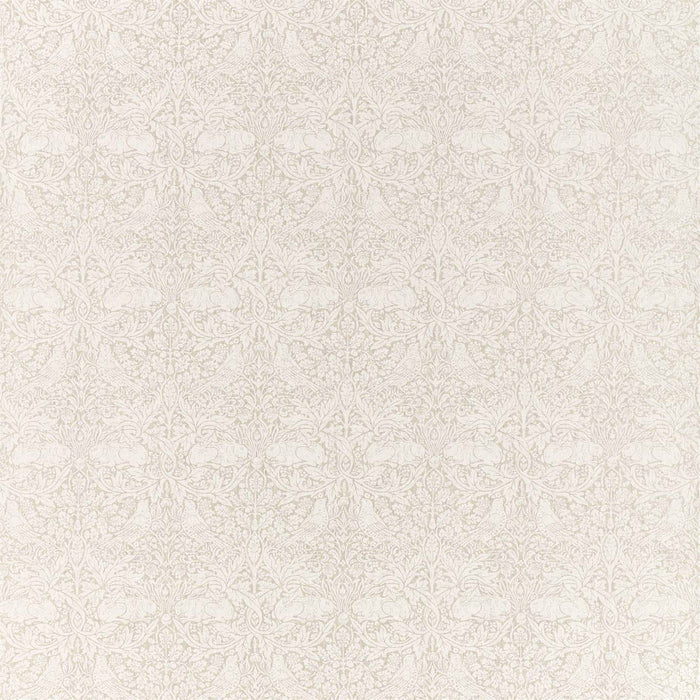 Morris & Co Pure Brer Rabbit Print Linen Fabric Sample DMPN226478