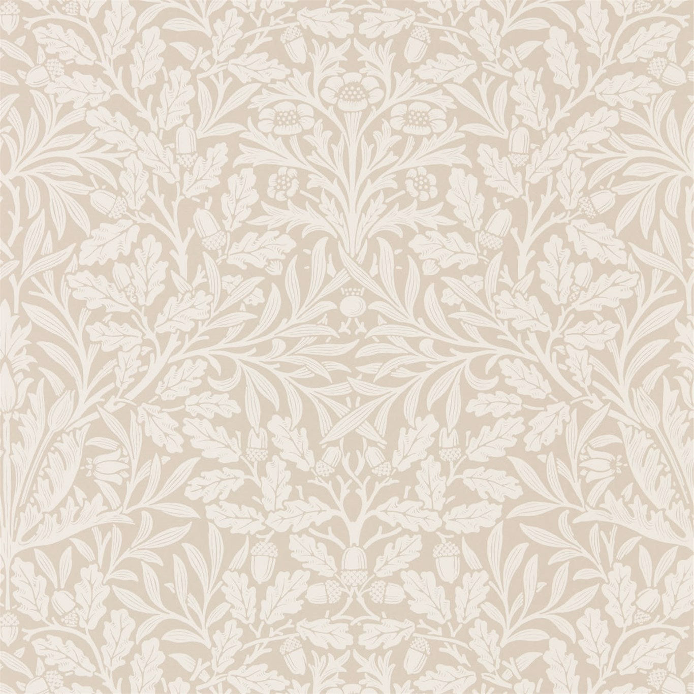 Morris & Co Pure Net Ceiling Linen/Ecru 216040 Wallpaper Sample DMPU216040