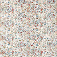 Sanderson Moat Birds Blue Clay/Mallow 227408 Fabric DNAT227408