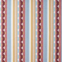 Sanderson Lutley Stripe Damson/Medlar 237794 Fabric DNAT237794