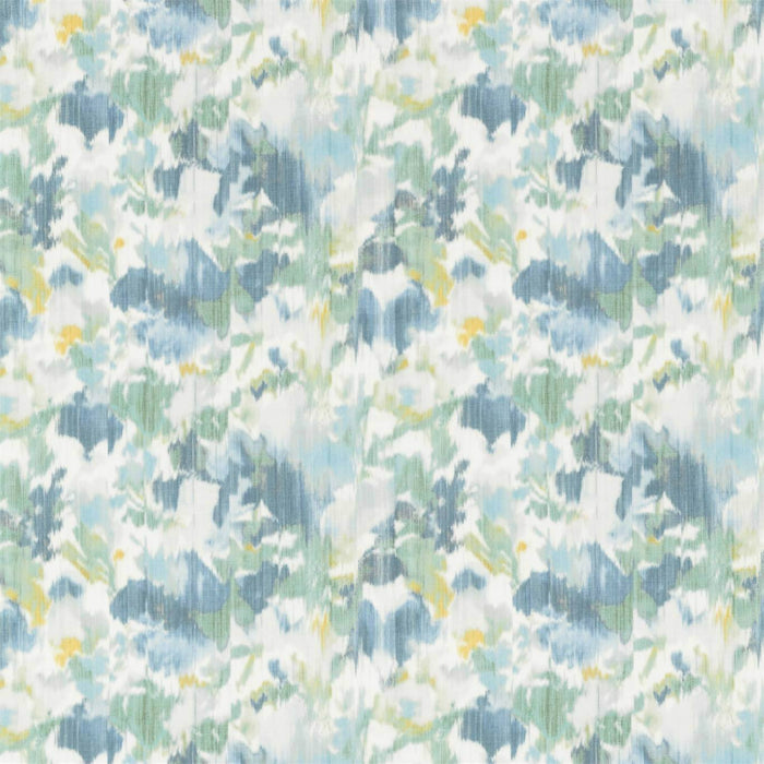 Sanderson Poet`s Garden Teal/Indigo Fabric Sample DNTF226756
