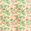 Sanderson Rose & Peony Sage/ Coral Fabric Sample DOSF226860