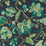 Sanderson Amanpuri Midnight/Eucalyptus Wallpaper Sample DOSW217044
