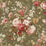 Sanderson Stapleton Park Olive/Bengal Red Wallpaper Sample DOSW217046