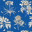 Sanderson Etchings & Roses French Blue Wallpaper Sample DOSW217053