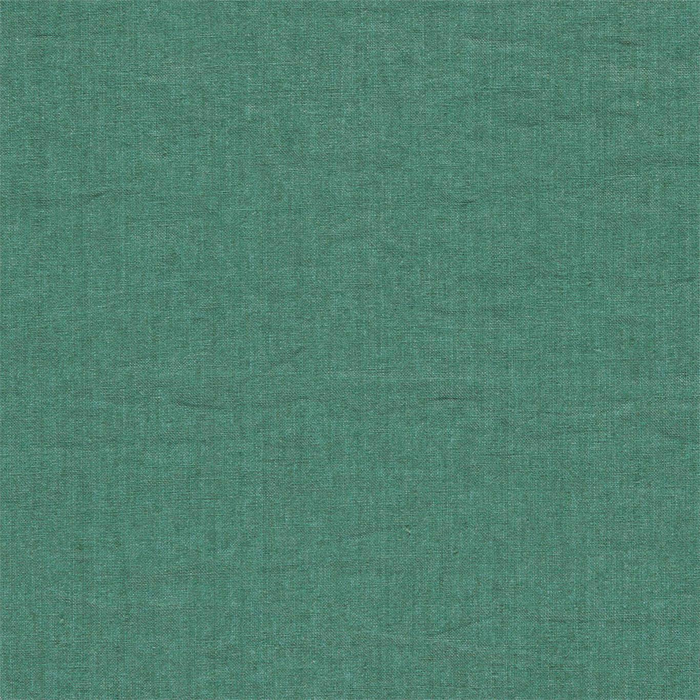 Sanderson Rue Linen Evergreen Fabric Sample DRLC237054