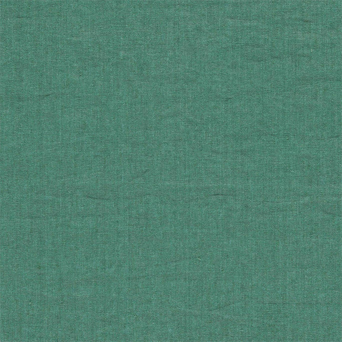 Sanderson Rue Linen Evergreen Fabric Sample DRLC237054