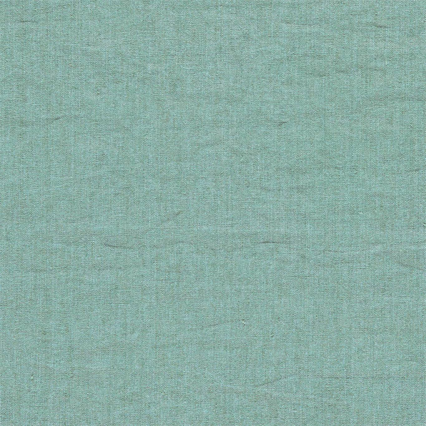 Sanderson Rue Linen Duck Egg Fabric Sample DRLC237056