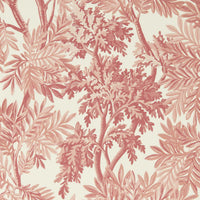 Sanderson Tapestry Trees Berry/Pink Clay Wallpaper DSAB217415