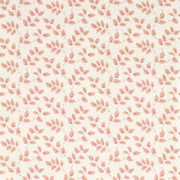 Sanderson Tomato Leaf Pink Clay Wallpaper DSAB217420