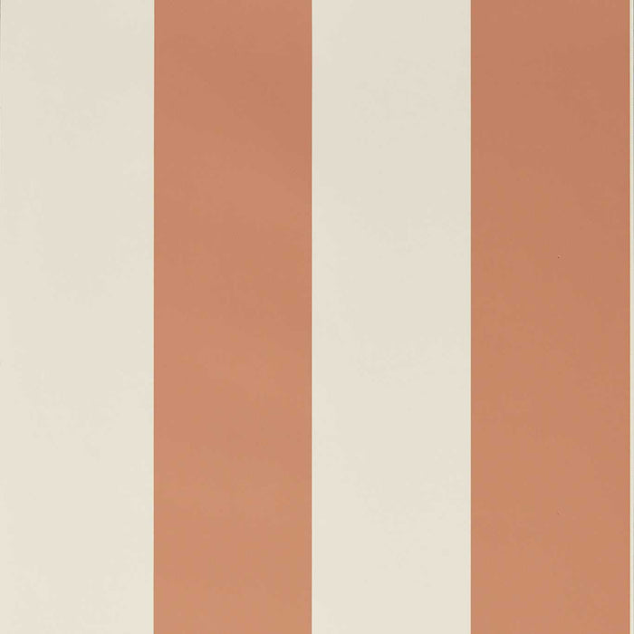 Sanderson Sherwood Stripe Sandstone Wallpaper Sample DSAB217424