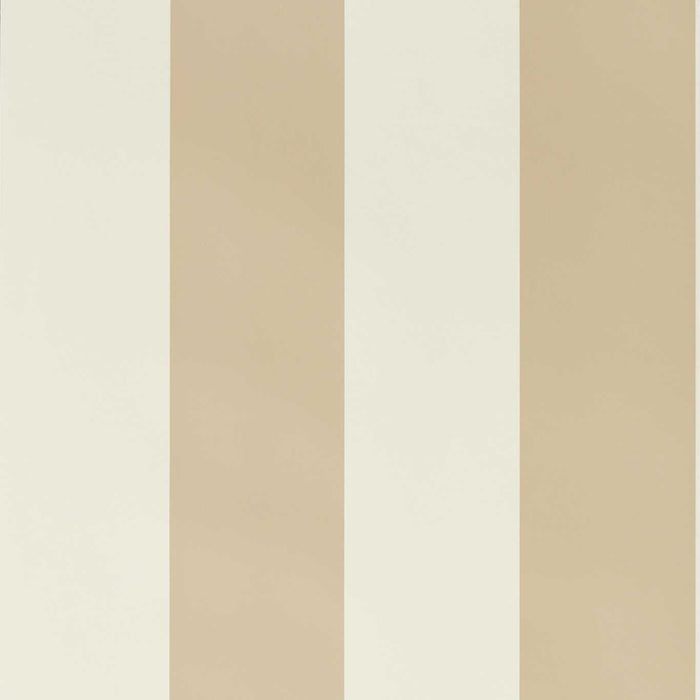 Sanderson Sherwood Stripe Cashew Wallpaper Sample DSAB217425
