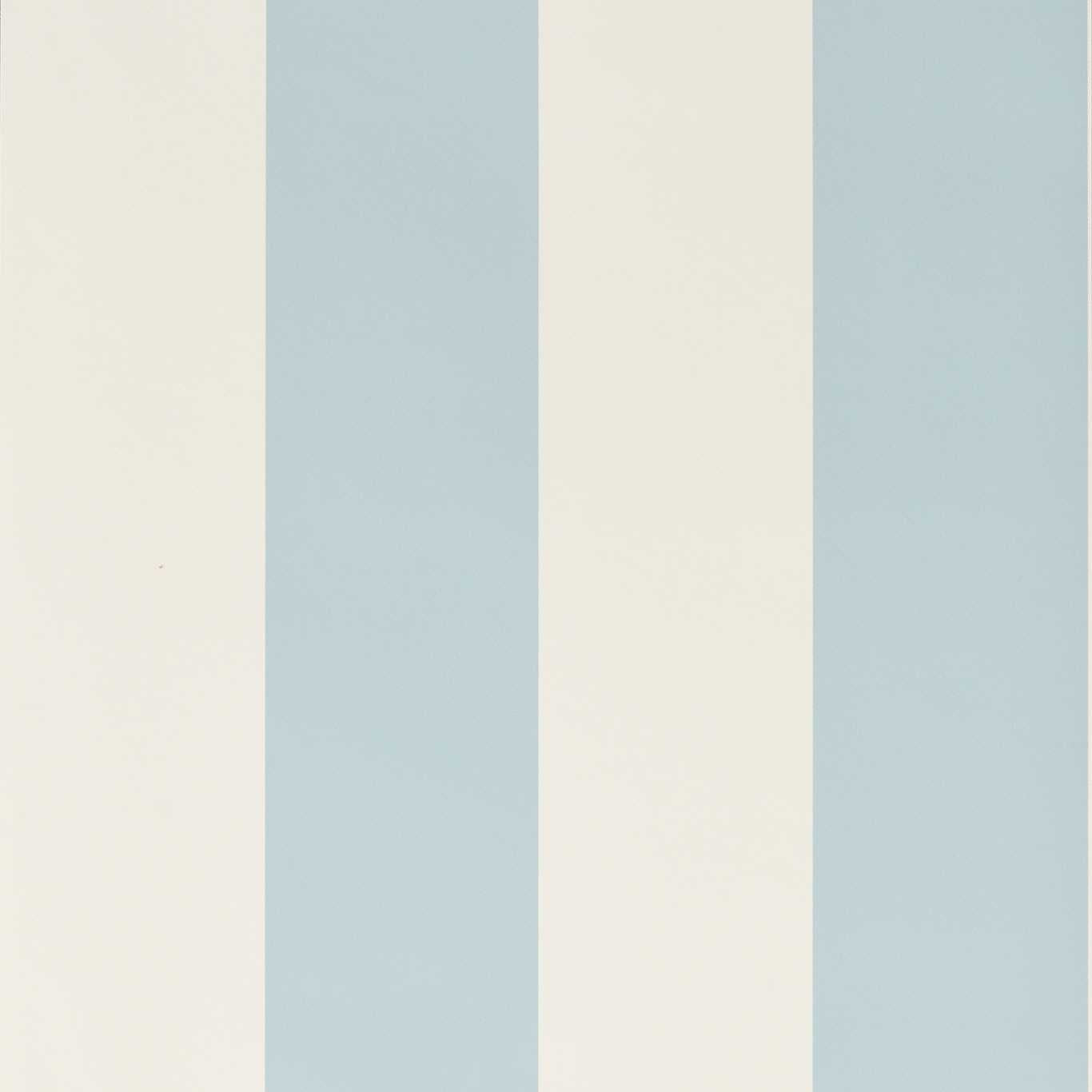 Sanderson Sherwood Stripe Wedgwood Wallpaper Sample DSAB217426