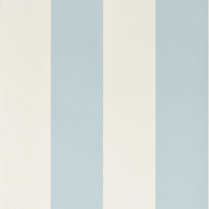 Sanderson Sherwood Stripe Wedgwood Wallpaper Sample DSAB217426