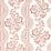 Sanderson Aubrey Fareham Red Wallpaper DSAB217429