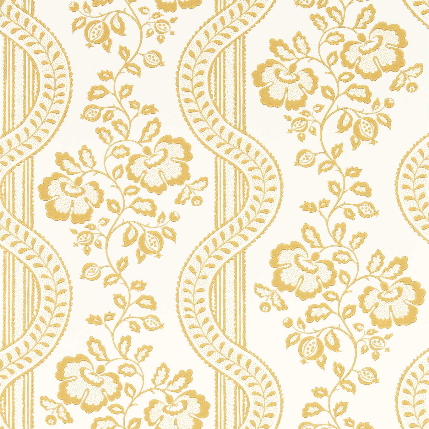 Sanderson Aubrey Wild Honey Wallpaper DSAB217430