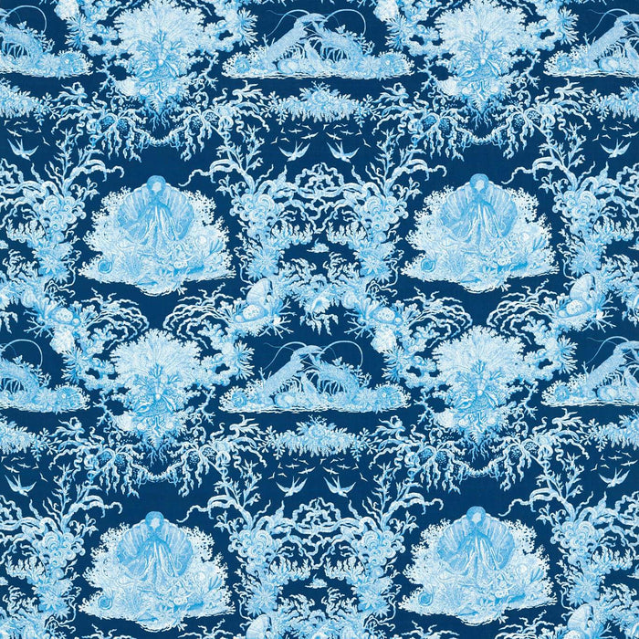 Sanderson Monterey Bay Atlantic Fabric Sample DSAN227187