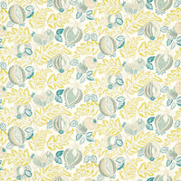 Sanderson Cantaloupe Seasalt/Quince Fabric DSAN227196