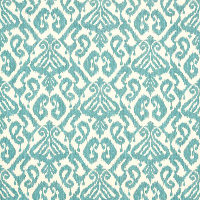 Sanderson Kasuri Lagoon Fabric Sample DSAN227200