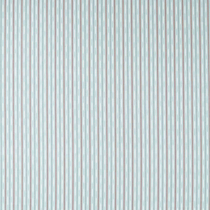 Sanderson Sabu Stripe Porcelain/Coral 237714 Fabric Sample DSTR237714