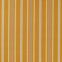 Sanderson Latimer Stripe Turmeric/Walnut 237719 Fabric DSTR237719