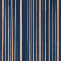 Sanderson Latimer Stripe Indigo/Madder 237720 Fabric DSTR237720
