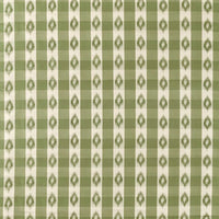 Sanderson Odisha Check Yew Green 237724 Fabric DSTR237724