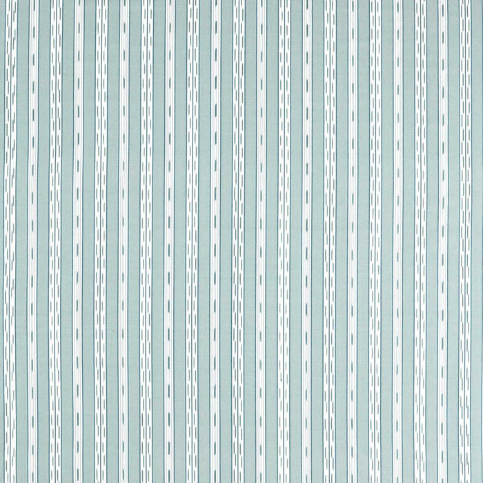 Sanderson Jamandi Stripe Porcelain/Blue 237727 Fabric DSTR237727