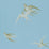 Sanderson Swallows Wedgwood Wallpaper Sample DVIWSW103