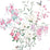 Sanderson Magnolia & Blossom Panel B Blossom/Leaf Wallpaper DWAP216306