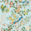 Sanderson Chinoiserie Hall Dawn Blue/Persimmon Wallpaper Sample DWAW217112