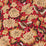 Sanderson Amara Butterfly Cinnabar/Ink Black Wallpaper Sample DWAW217116
