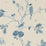 Sanderson Woodland Chorus Indigo/Ecru Wallpaper Sample DWOW215705