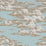 Sanderson Silvi Clouds English Blue Wallpaper Sample DYSI216601