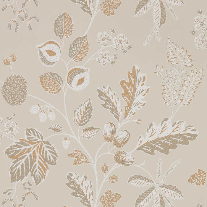 Sanderson Warwick Linen Wallpaper Sample DYSI216616
