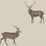 Sanderson Evesham Deer Birch Wallpaper Sample DYSI216618