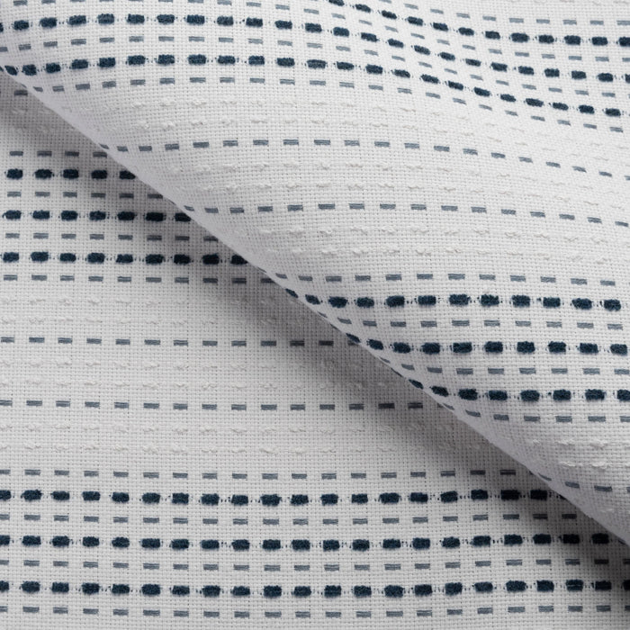 Link Outdoor Dash Blue Steel Fabric Sample 202-55