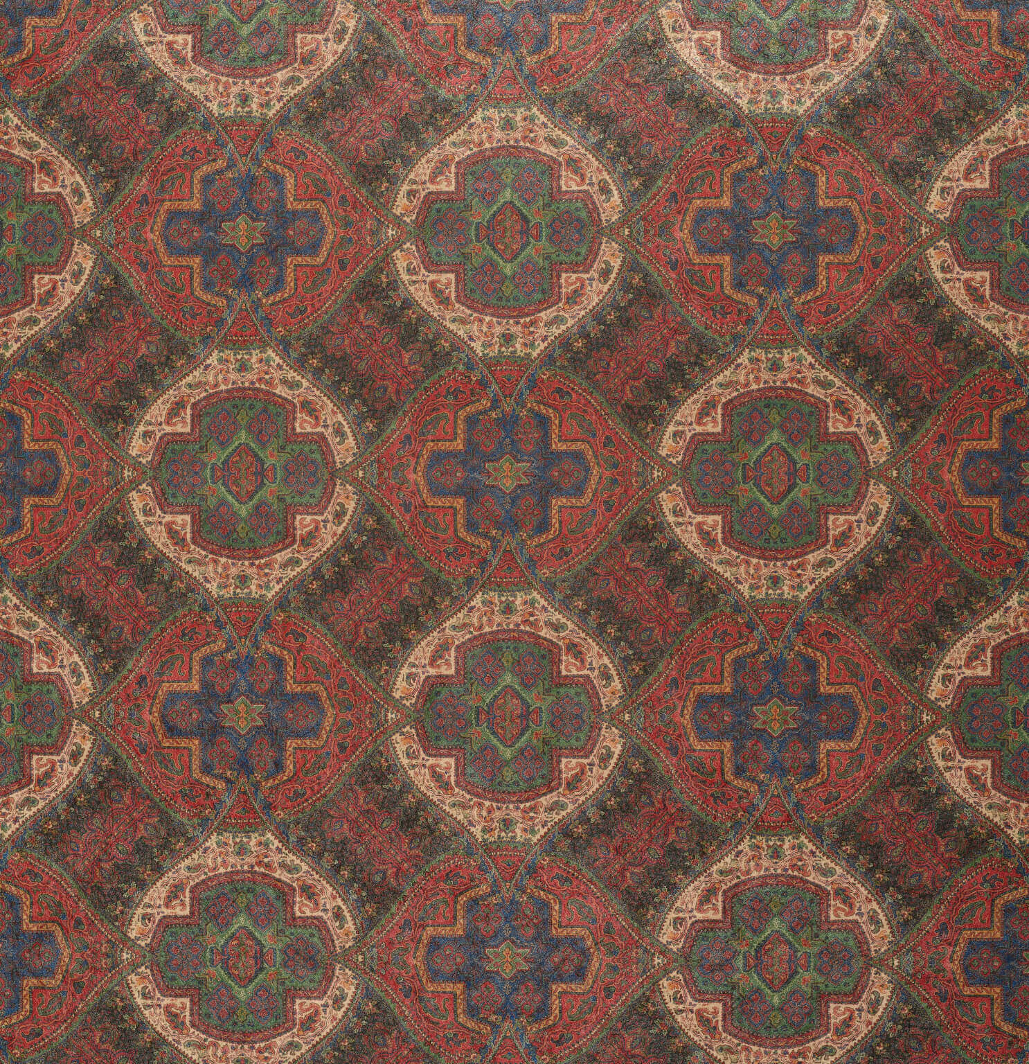 Pierre Frey Byzance Bazar Wallpaper Sample FP631001