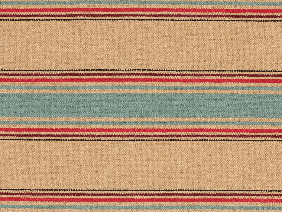 Le Manach Biarritz Bayadere Fabric Sample L4342_BIARRITZ_BAYADERE_B67_B54_B13_B02_B31