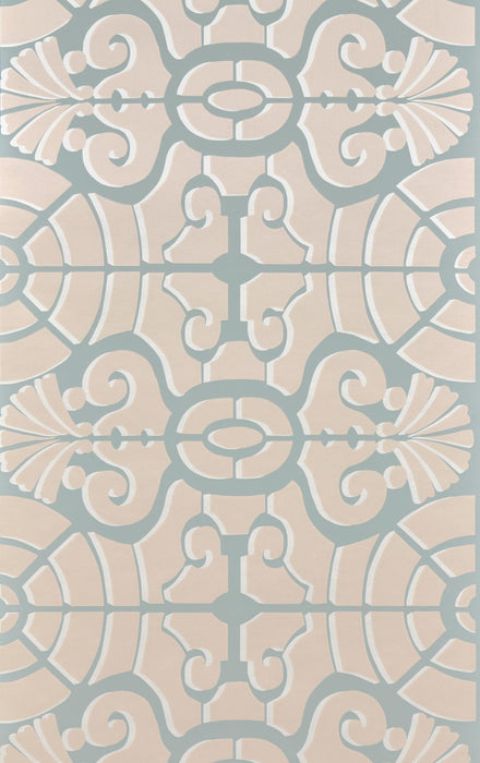 Pierre Frey L'allee du roi Ciel Wallpaper Sample FP272001