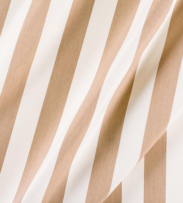 Old World Weavers Awning Stripe Dune Fabric Sample E451350003
