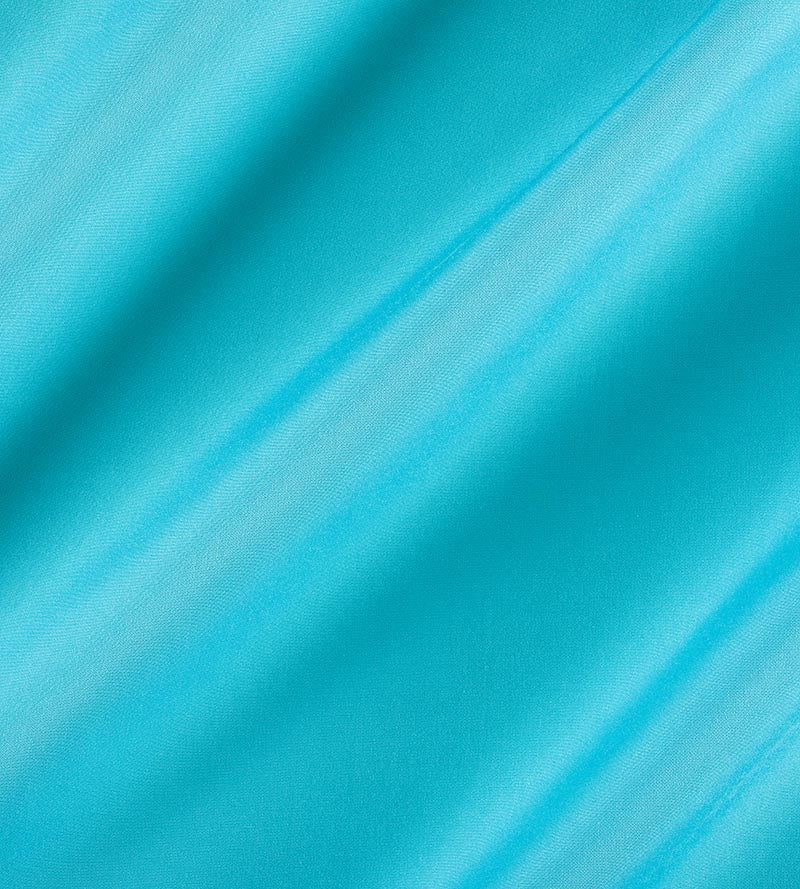 Old World Weavers Reflecting Pool Turquoise Fabric Sample E4HOME0004